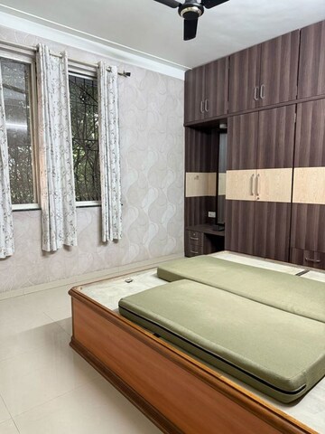 Bedroom in 2 BHK Apartment at Mirchandani Palms, Rahatani – for Rent