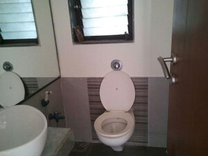 Bathroom in 1 BHK Apartment at Chandak 34 Park Estate, Goregaon West – for Rent