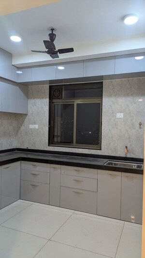 Kitchen in 2.5 BHK Apartment at Chandak 34 Park Estate, Goregaon West – for Rent