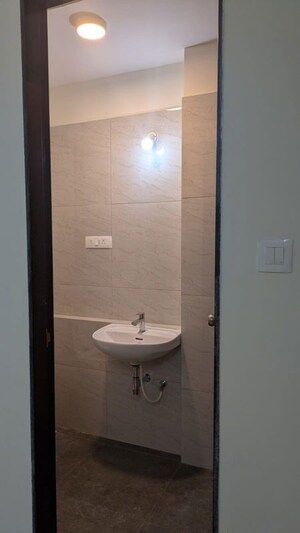 Bathroom in 2.5 BHK Apartment at Chandak 34 Park Estate, Goregaon West – for Rent