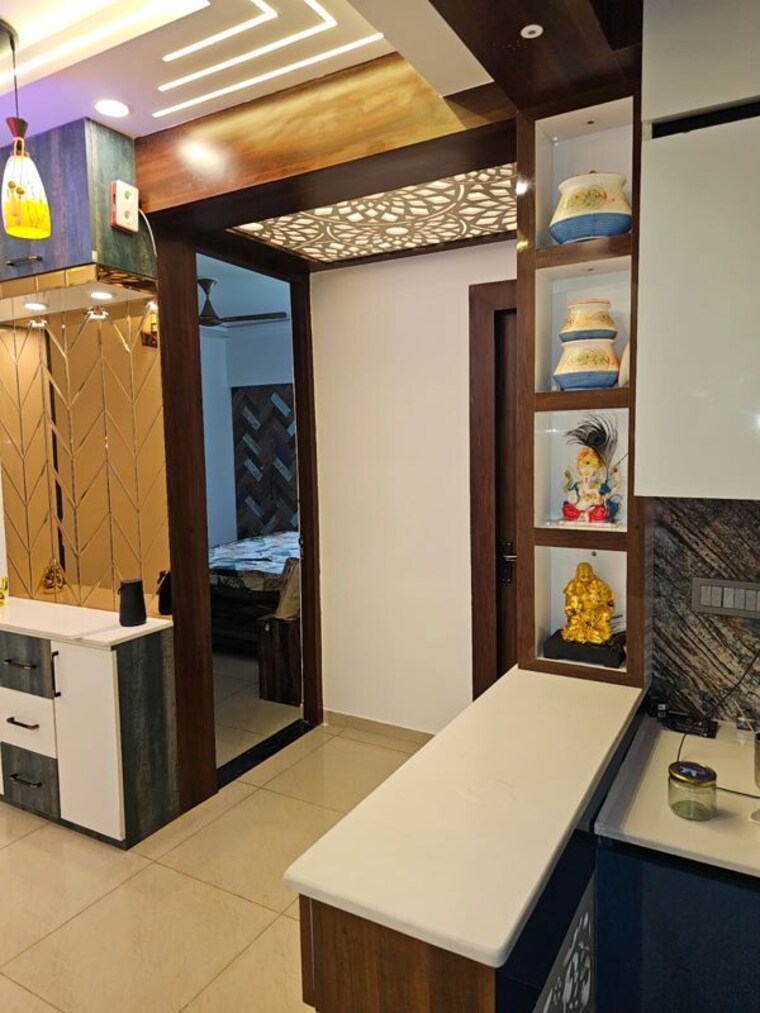 Kitchen, landcraft-golf-links 4 Bedroom 2139 Sq.Ft. Builder Floor In Pandav Nagar Ghaziabad 9821988