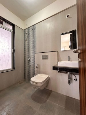 Bathroom in 2.5 BHK Apartment at Kanjurmarg West – for Rent