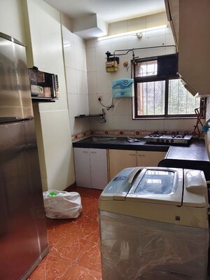 Kitchen in 3 BHK Apartment at Panch Mahal, Powai – for Rent