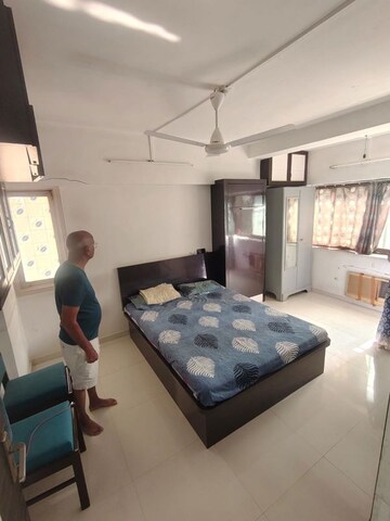 Master Bedroom in 1 BHK Apartment at SK Guruprabha Apartment, Dadar West – for Rent