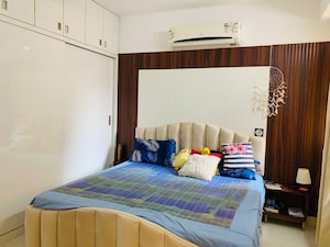 Bedroom in 3 BHK Apartment at Anukampa Sky Lounges, Mansarovar – for Rent