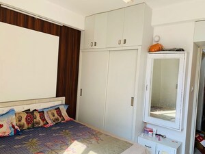 Bedroom in 3 BHK Apartment at Anukampa Sky Lounges, Mansarovar – for Rent