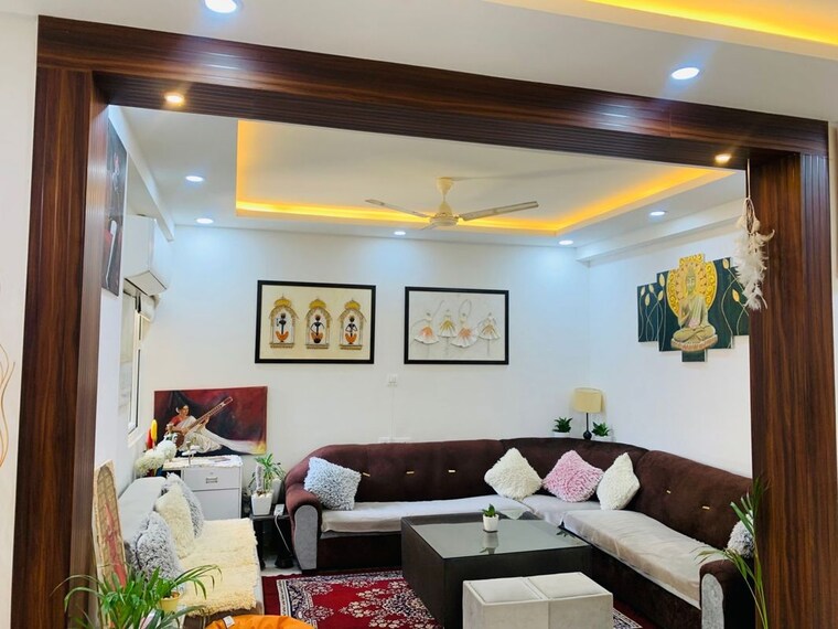 Living Room, anukampa-sky-lounges 3 Bedroom 1688 Sq.Ft. Apartment In Mansarovar Jaipur 9820682
