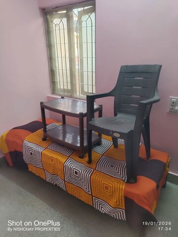 Living Room in 1 RK Independent House at Jaibharath Nagar – for Rent