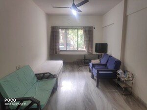 Living Room in 1 BHK Apartment at Fourways Kamal Hira, Santacruz East – for Rent