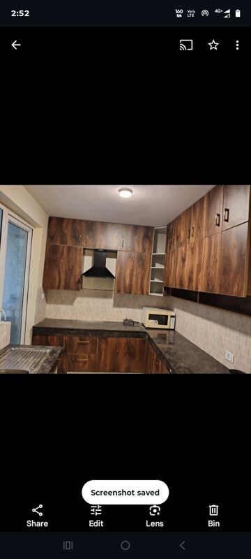 Kitchen in 3 BHK Apartment at Ansal Highland Park, Sector 103 – for Rent