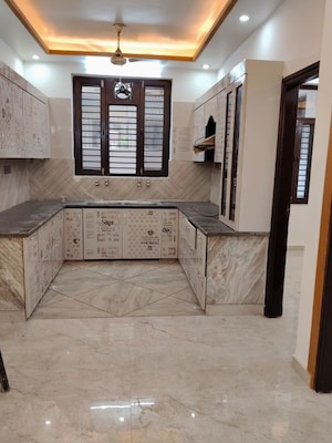 Kitchen in 3 BHK Builder Floor at Green Fields Colony – for Rent