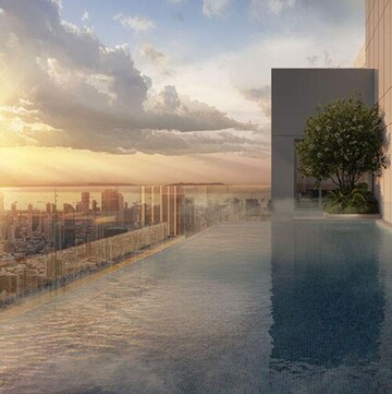 Swimming Pool in 4 BHK Apartment at Kalpataru Prive, Tardeo – for Sale