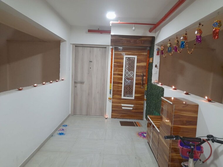 Living Room, puraniks-tokyo-bay 2 Bedroom 608 Sq.Ft. Apartment In Kasarvadavali Thane 9823093