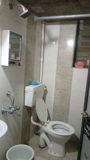 Bathroom in 2 BHK Apartment at Krishna Apartment, Kharghar – for Sale