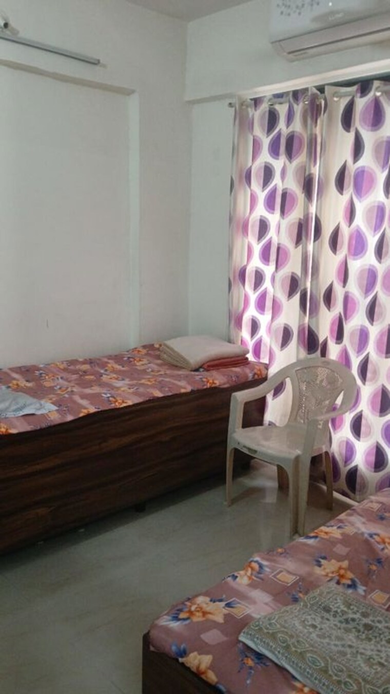 Bedroom, krishna-apartment 2 Bedroom 1100 Sq.Ft. Apartment In Kharghar Navi Mumbai 9823186