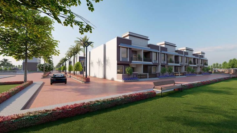 Exterior View, ruchi lifescape 4 Bedroom 2200 Sq.Ft. Villa In Ruchi Lifescape Bhopal 9823160