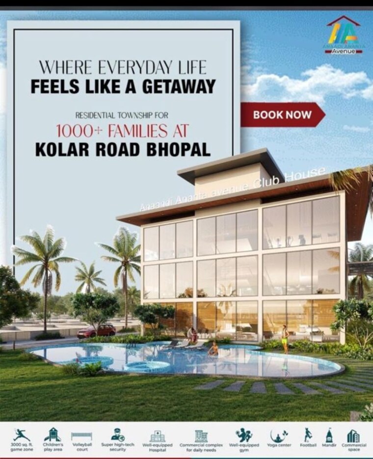 Swimming Pool, ruchi lifescape 4 Bedroom 2100 Sq.Ft. Villa In Ruchi Lifescape Bhopal 9823325