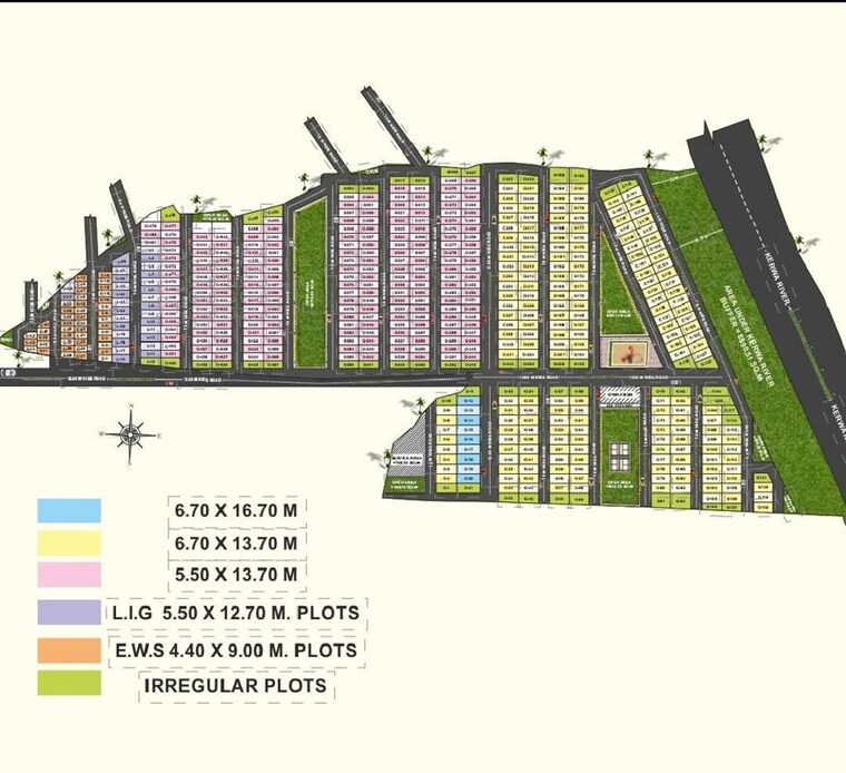 Master Plan, ruchi lifescape 4 Bedroom 1970 Sq.Ft. Villa In Ruchi Lifescape Bhopal 9823449
