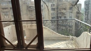 Balcony in 2 BHK Apartment at Sector 19 Dwarka – for Rent