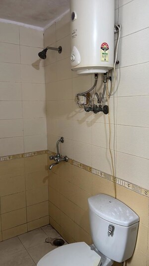 Bathroom in 2 BHK Apartment at Sector 19 Dwarka – for Rent