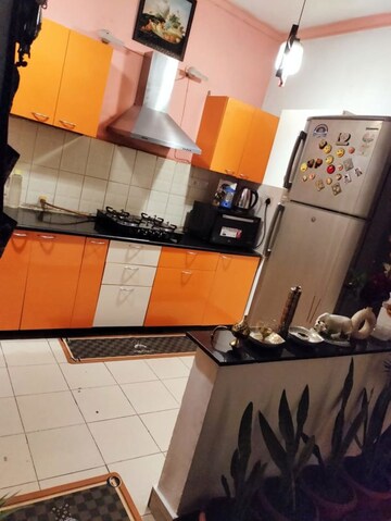 Kitchen in 2 BHK Apartment at Jaipurias Sunrise Greens Zirakpur, Vip Road – for Rent