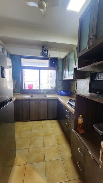 Kitchen in 1 BHK Apartment at Lokhandwala Residency, Worli – for Rent
