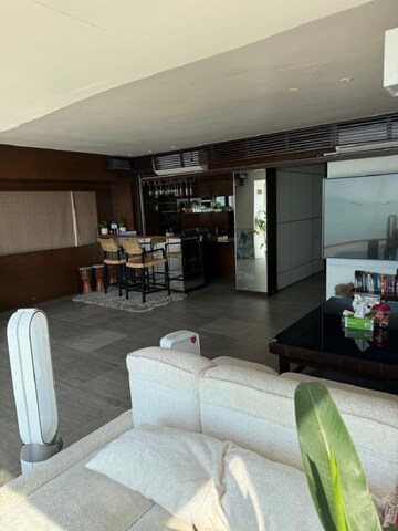 Living Room in 2 BHK Apartment at Juhu – for Rent