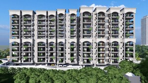 4 BHK Apartment – Exterior View View at Balliwala - for Sale