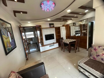 Living Room in 2.5 BHK Apartment at Balaji Krupa CHS, Nerul – for Rent