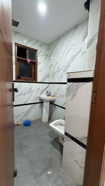 Bathroom in 3 BHK Apartment at Chattarpur – for Sale