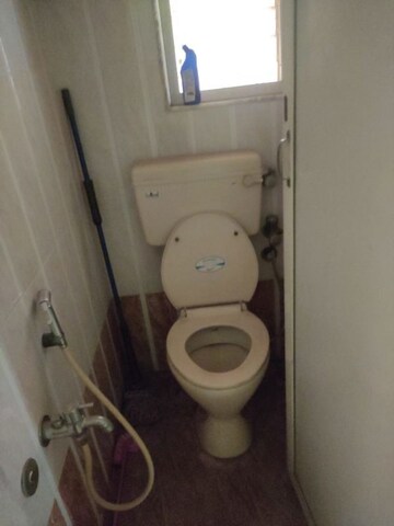 Bathroom in 1 BHK Apartment at Tulsi Dham Kalyani CHS, Kapur Bawdi – for Rent