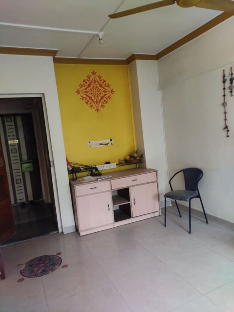 Living Room, tulsi-dham-kalyani-chs 1 Bedroom 568 Sq.Ft. Apartment In Kapur Bawdi Thane 9823682