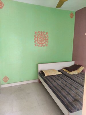 Bedroom in 1 BHK Apartment at Tulsi Dham Kalyani CHS, Kapur Bawdi – for Rent