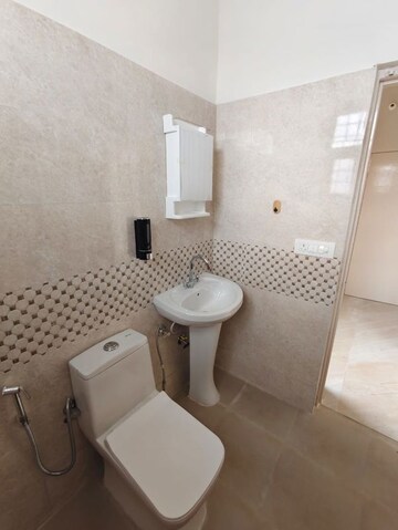Bathroom in 3 BHK Apartment at Malwa Escon Primera, International Airport Road – for Rent