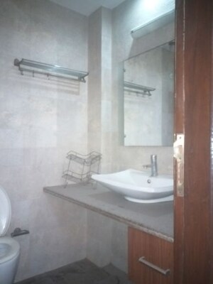 Bathroom in 3 BHK Builder Floor at East Patel Nagar – for Rent