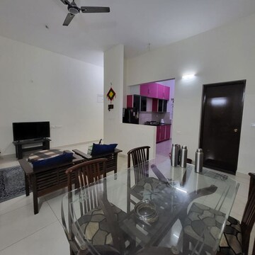 Dining area in 2 BHK Apartment at Brigade Panorama, Mysore Road – for Rent