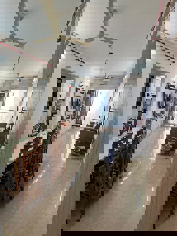 2 BHK + Pooja Room,Servant Room Apartment For Rent in Dosti Eastern Bay Phase 1