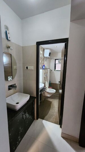 Bathroom in 2.5 BHK Apartment at Porvorim – for Rent
