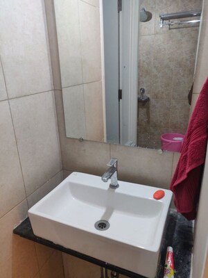 Bathroom in 2 BHK Apartment at Godrej Green Vistas, Mahalunge – for Rent