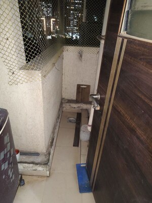 Balcony in 1 BHK Apartment at Kishor Sukur Enclave A, Ghodbunder Road – for Rent