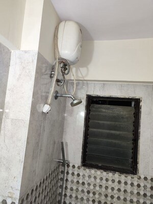 Bathroom in 1 BHK Apartment at Kishor Sukur Enclave A, Ghodbunder Road – for Rent