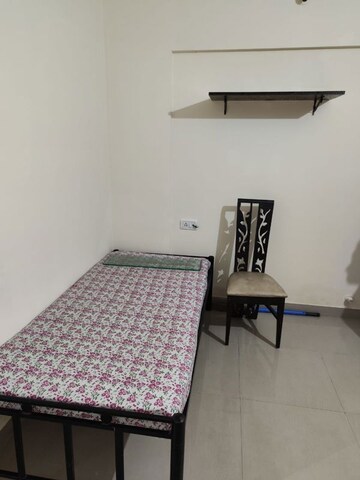 Bedroom in 1 BHK Apartment at Kishor Sukur Enclave A, Ghodbunder Road – for Rent