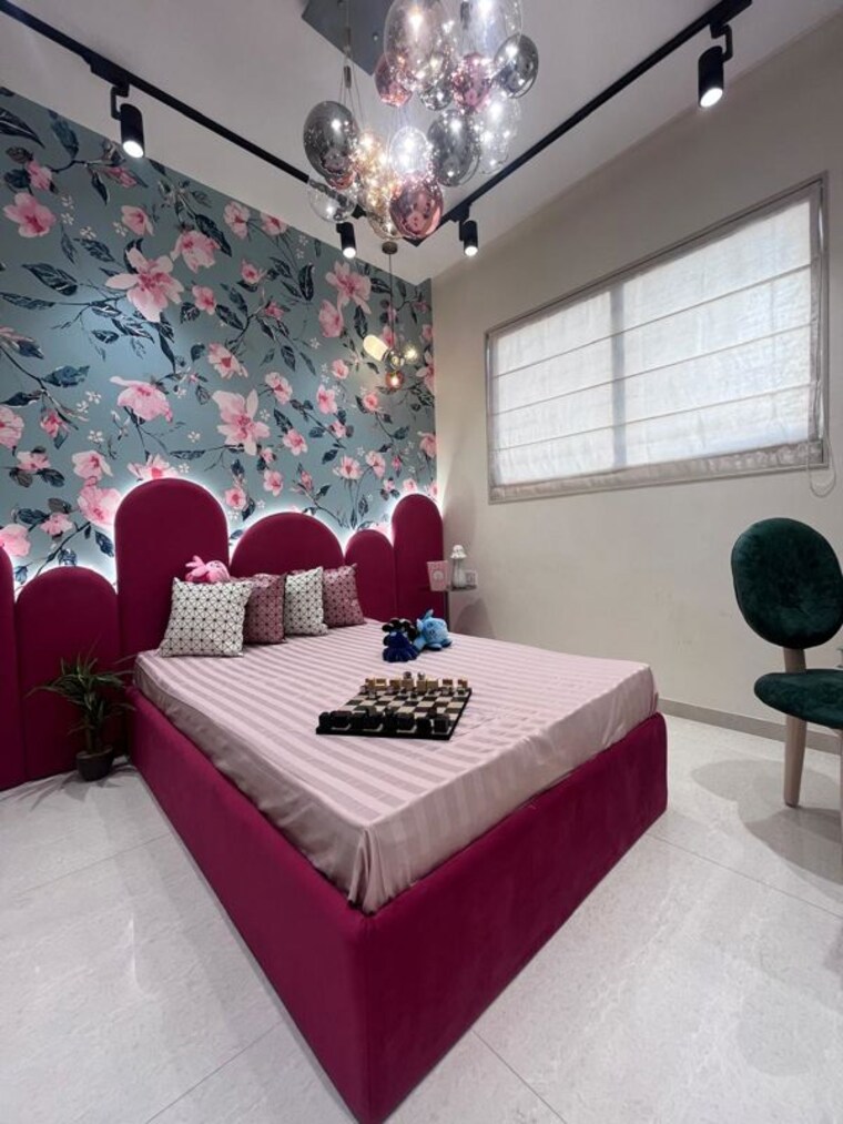 Bedroom, arihant-avanti 1 Bedroom 341 Sq.Ft. Apartment In Shilphata Thane 9824571
