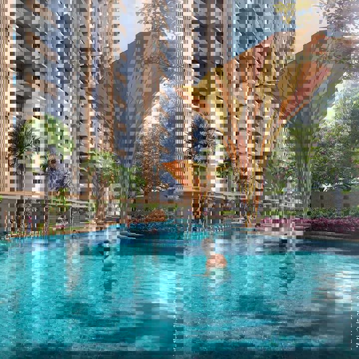 1 BHK 391 Sq.Ft. Apartment in Chandak 34 Park Estate