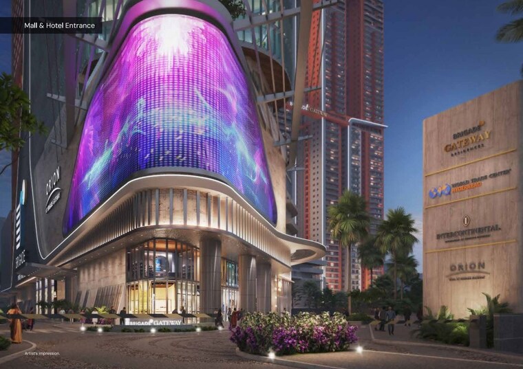 Exterior View, brigade-gateway 3.5 Bedroom 3066 Sq.Ft. Apartment In Kokapet Hyderabad 9824495