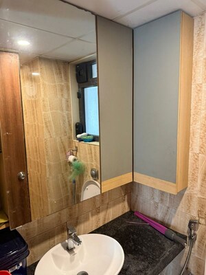 Living Room in 2 BHK Apartment at Lodha Crown Quality Homes, Majiwada – for Rent