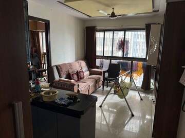 Living Room in 2 BHK Apartment at Lodha Crown Quality Homes, Majiwada – for Rent