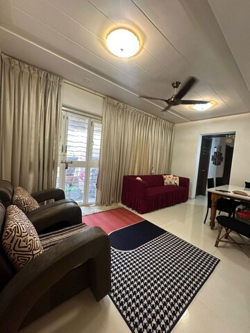 Living Room in 3 BHK Apartment at Shelter Marvel, Kiwale – for Rent