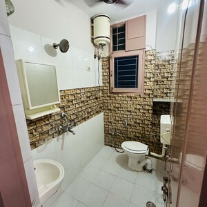 Bathroom in 3 BHK Apartment at Vaishali Nagar – for Rent