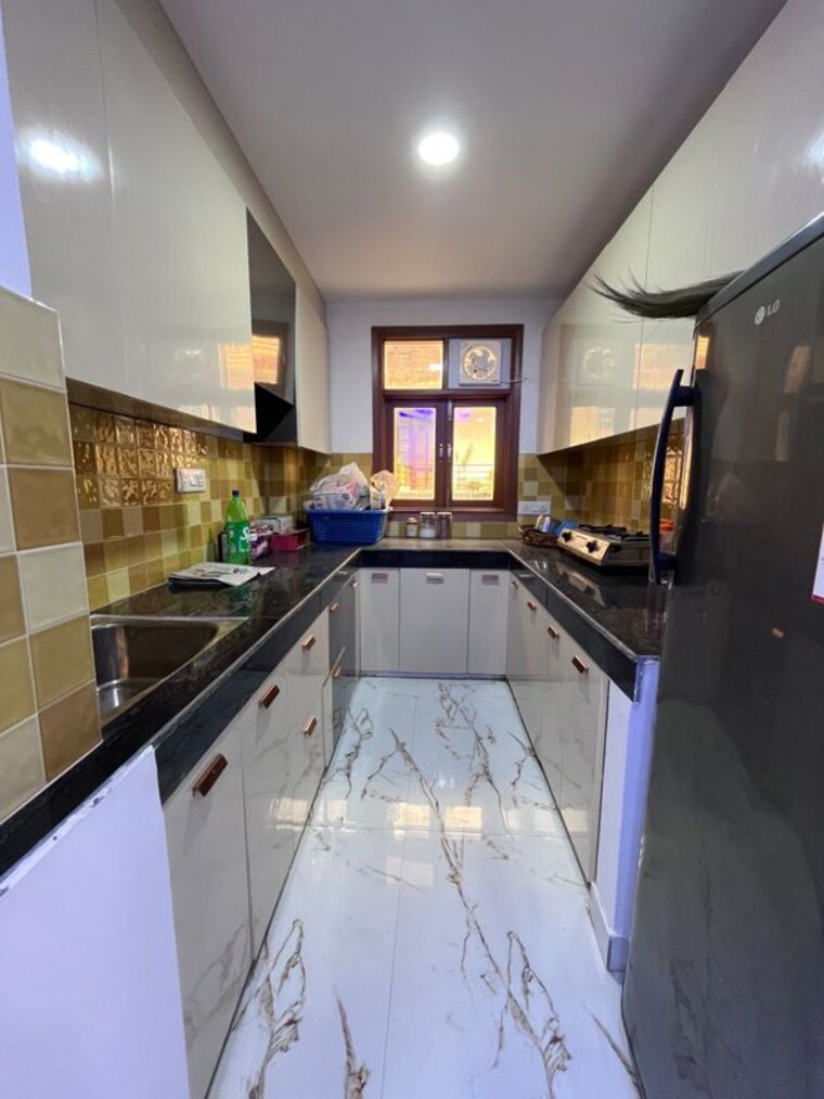Kitchen, malviya nagar 2 Bedroom 1529 Sq.Ft. Builder Floor In Malviya Nagar Delhi 9825001